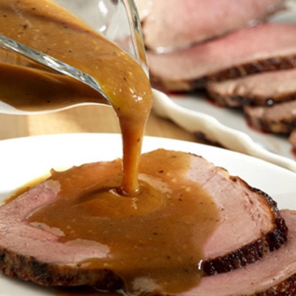 Beef Roast and Onion Gravy