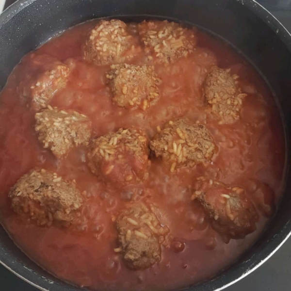 Porcupine Meatballs