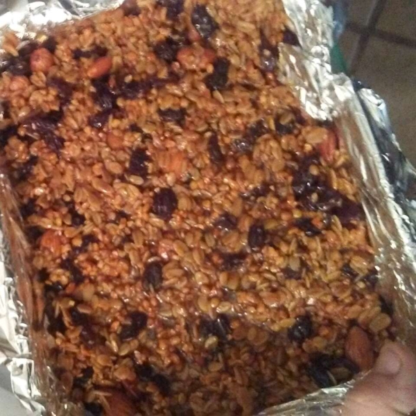 Chewy No-Bake Granola Bars