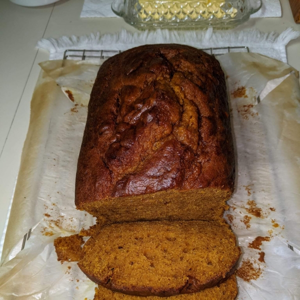 Dairy-Free Pumpkin Bread