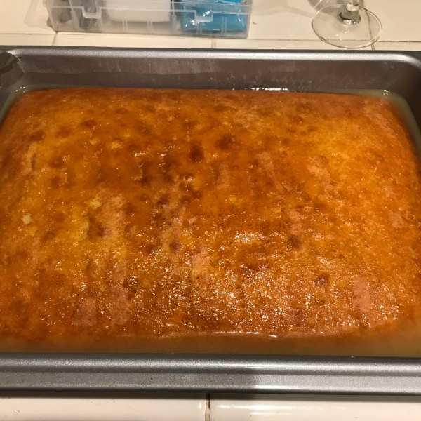 Lemon Poke Cake I