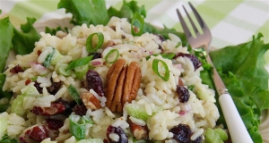 Fruity Rice Salad and Orange Vinaigrette
