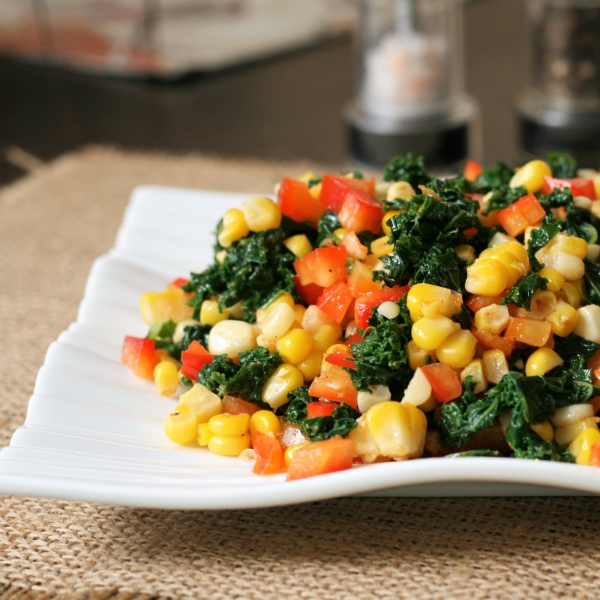 Corn and Kale Salad