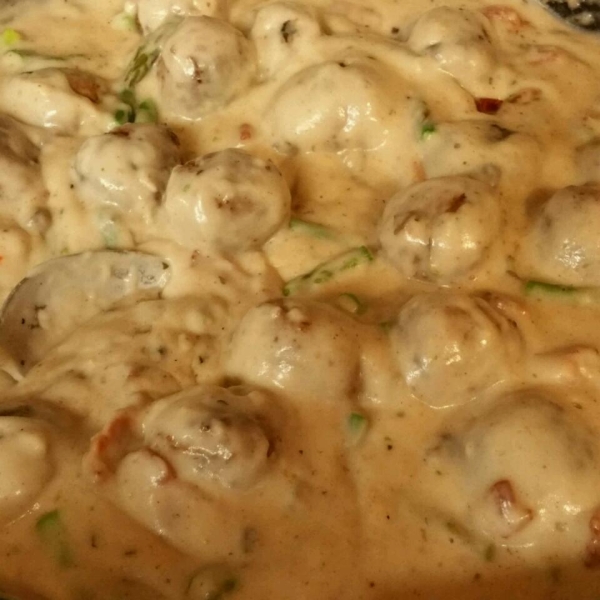 Meatballs in Cream Sauce