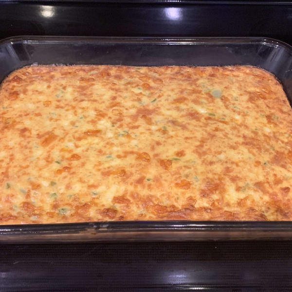 Christmas Green Chile Egg Casserole