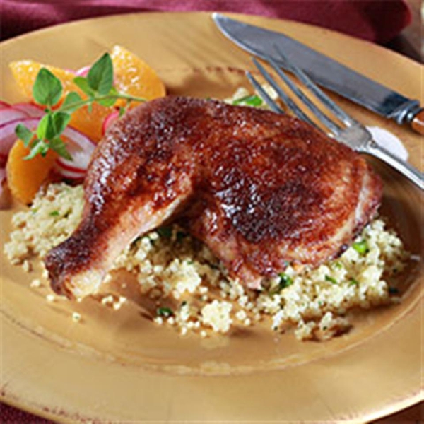 Roasted Chicken with Chipotle Cocoa Rub