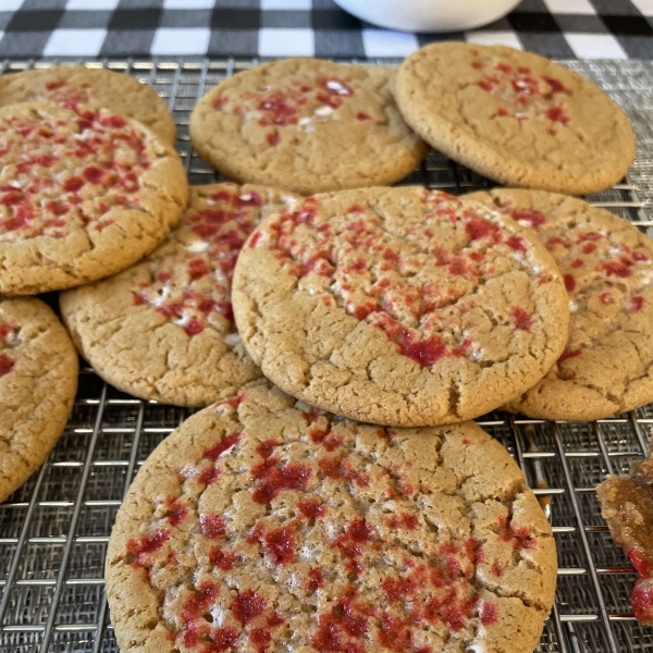Big Soft Ginger Cookies