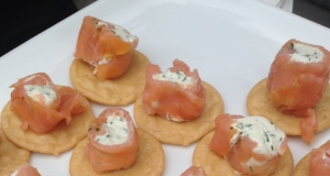 Quick and Easy Finger Food with Smoked Salmon