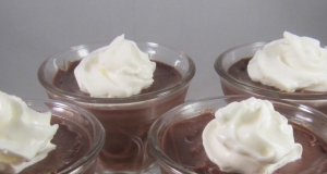 Dark Chocolate Pudding