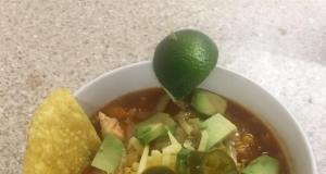 Spicy Tortilla Bean Soup