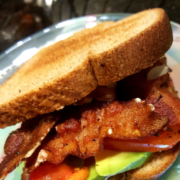 Midnight Snack Avocado Sandwich