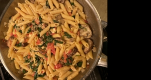 Suki's Spinach and Feta Pasta