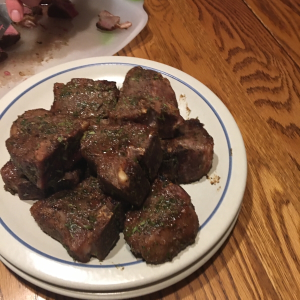 Grilled Lamb with Brown Sugar Glaze