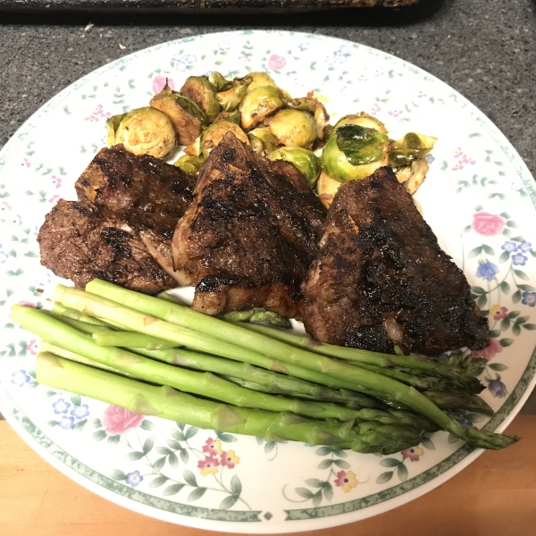 Grilled Lamb with Brown Sugar Glaze
