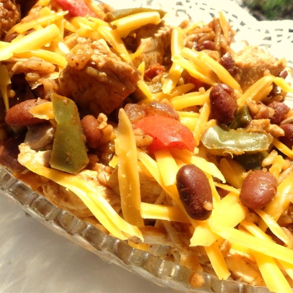 Hearty Chili Chicken & Rice