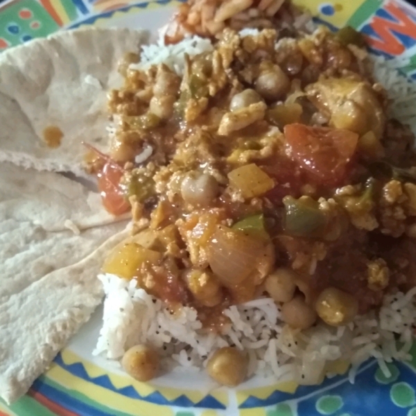 Red Curry Chicken Chili