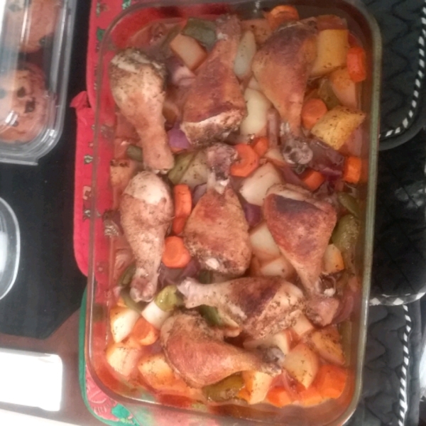 Clamato® Baked Chicken Legs