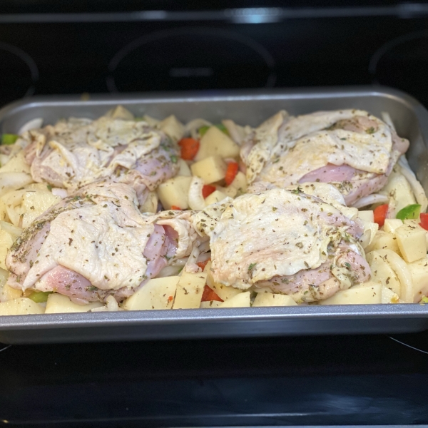 Clamato® Baked Chicken Legs