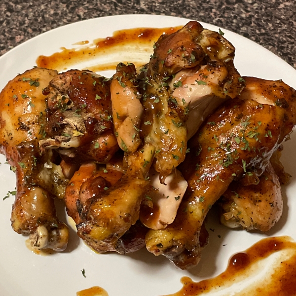 Clamato® Baked Chicken Legs