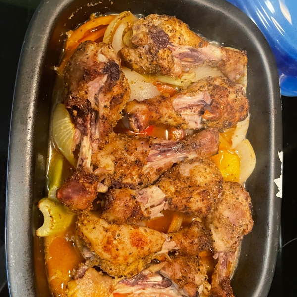 Clamato® Baked Chicken Legs