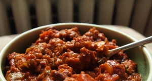 Meat-Lovers' Vegetarian Chili