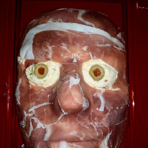 Flayed Man Cheese Ball