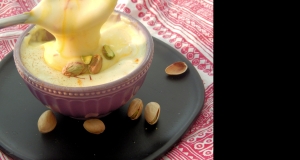 Rice Pudding with Saffron and Cardamom