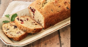 Apple Cider-Cranberry Bread