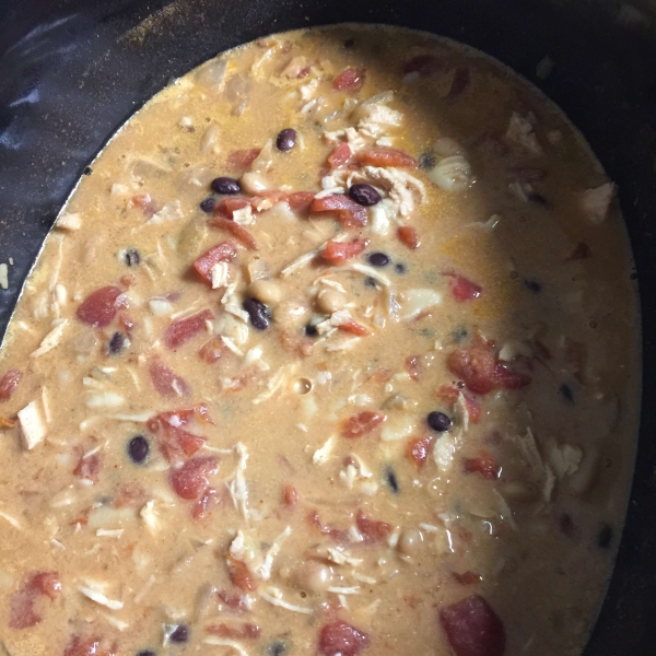 Slow Cooker Chicken Chili