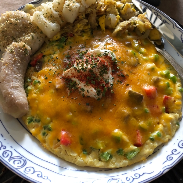 Brunchtime Spicy Chickpea Frittata