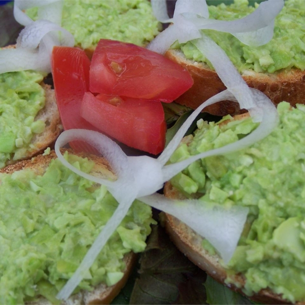 Edamame and Avocado Spread