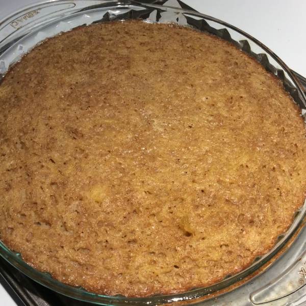 Mock Coconut Pie (Spaghetti Squash Pie)