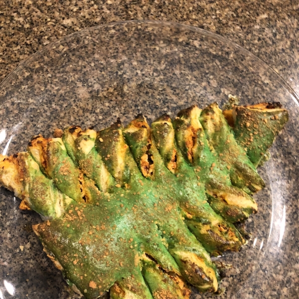 Savory Puff Pastry Christmas Tree