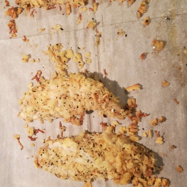 Baked Butter Herb Perch Fillets