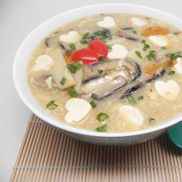 Hot and Sour Tofu Soup