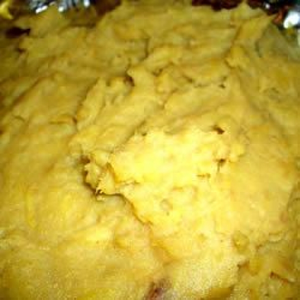 Whipped Sweet Potatoes with Pears