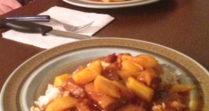 Peach Pork Picante