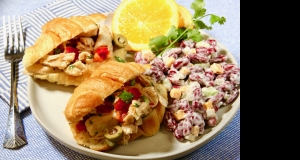 No-Mayo Chicken Salad Sandwiches