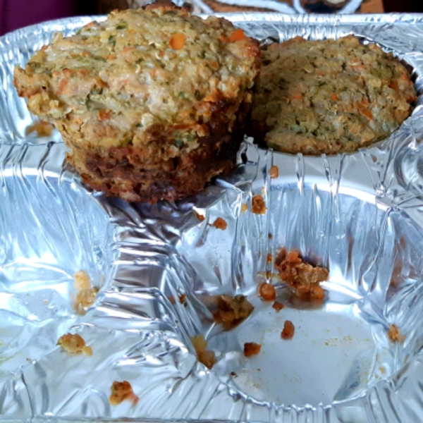 Veggie-Packed Meatloaf with Quinoa