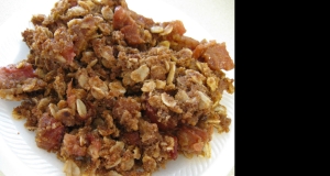 Rhubarb Breakfast Oatmeal