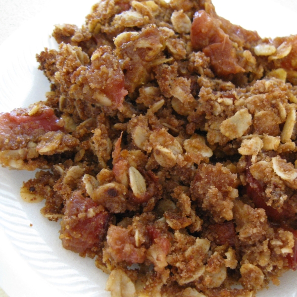 Rhubarb Breakfast Oatmeal