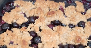 Blueberry 'S' Pie