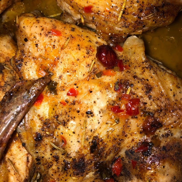 Pepper Jelly Glazed Chicken