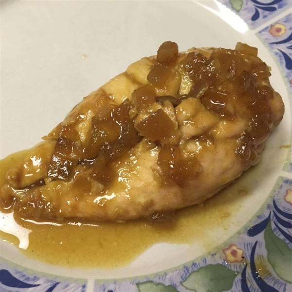 Pepper Jelly Glazed Chicken