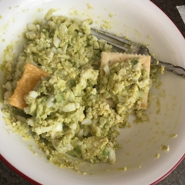 Light Avocado Egg Salad