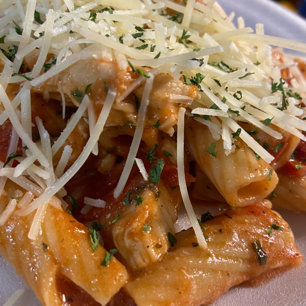 Rigatoni with Italian Chicken