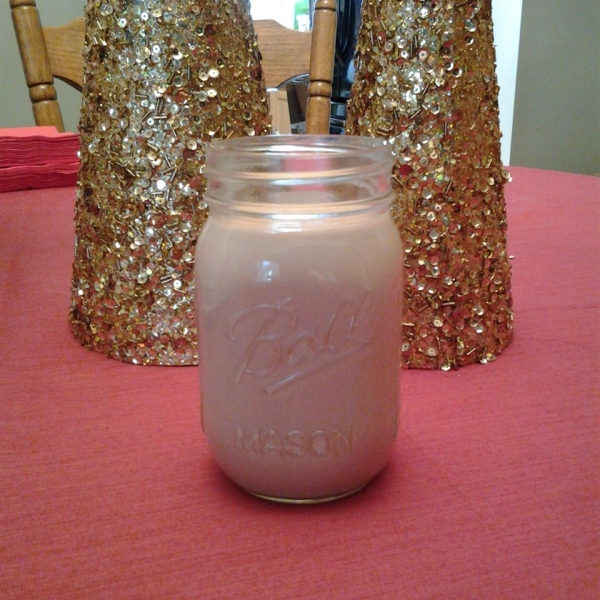 Quick and Easy Chocolate Mint Eggnog
