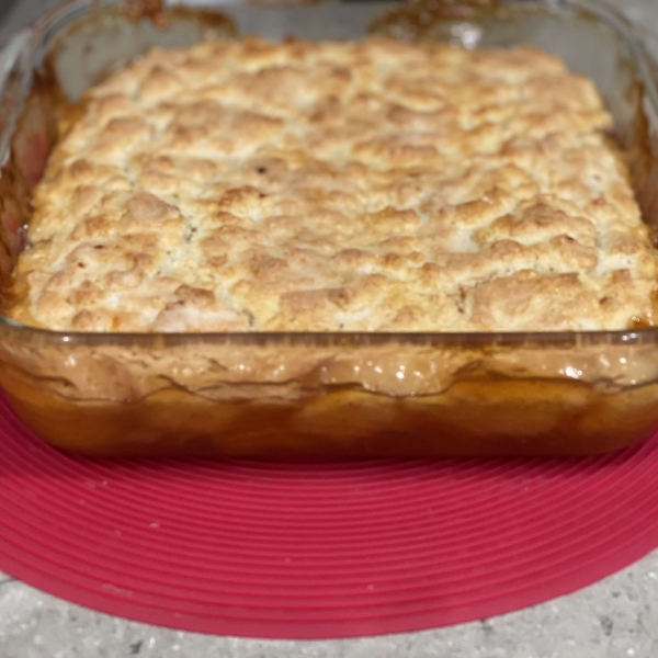 Fresh Apricot Cobbler