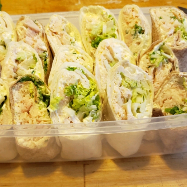 Chicken Napa Cabbage Wraps