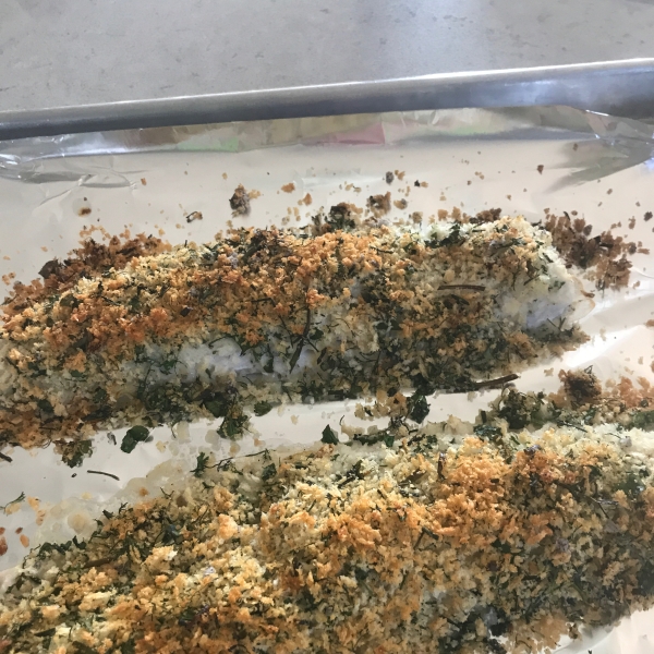 Herb Crusted Halibut